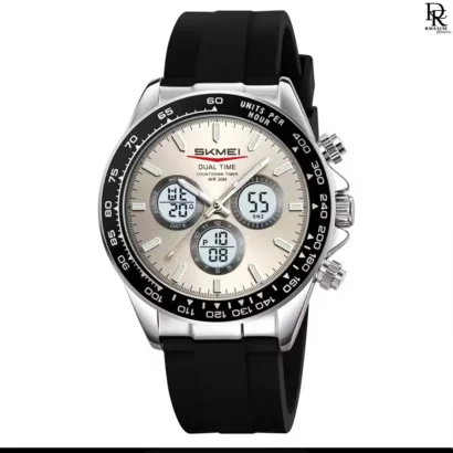 SKMEI dual time watch Pakistan, SKMEI sports digital analog watch, SKMEI triple screen men’s watch, original SKMEI watch price 2025, SKMEI rubber strap sports watch, SKMEI watches under 4000