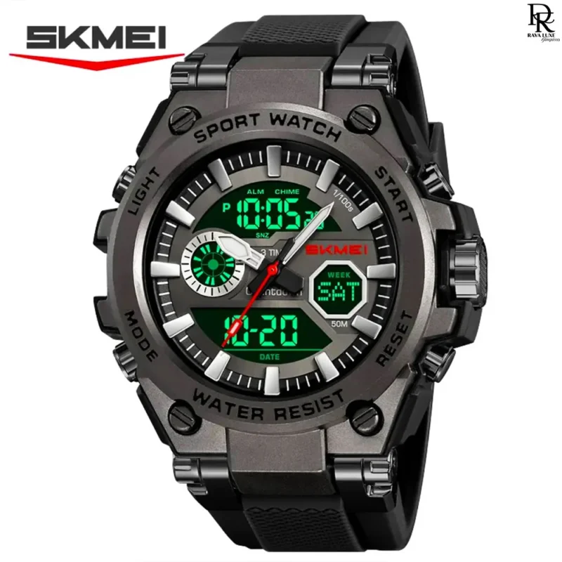 Skmei dual time watch Pakistan, Skmei sport look watch, Skmei digital analog watch, waterproof Skmei men’s watch, Skmei original 4199 price, Skmei sports wristwatch, best Skmei watches under 5000