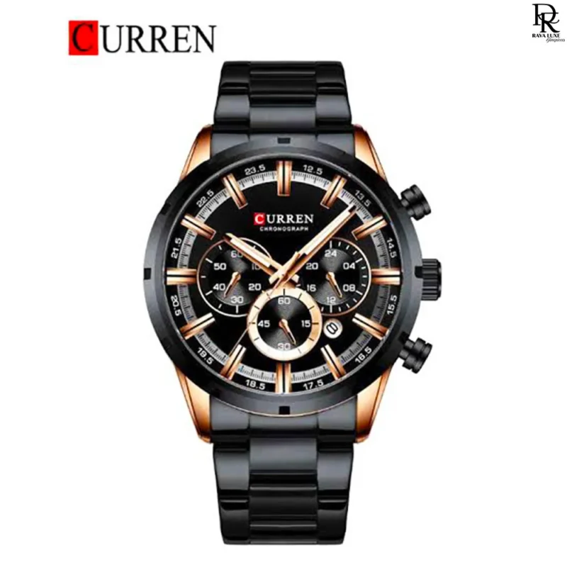 Curren 8355 price in Pakistan, Original Curren chronograph watch, luxury Curren men’s watch, Curren stainless steel watch, branded Curren watches 2025, stylish men’s wristwatches