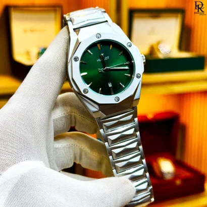 Hublot Watch, Hublot Second Copy, Luxury Watch for Men, Quartz Hublot Watch, Affordable Hublot Style Watch