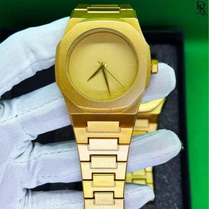 Aura Watch Golden Aura Fiber Material Butterfly Lock
