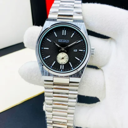 SEKO Down Second Watch, SEKO Stainless Steel Watch, Luxury Men’s Watch Pakistan, SEKO Watch RavaLuxe, Down Second Dial Watch, Premium Watches under 5000