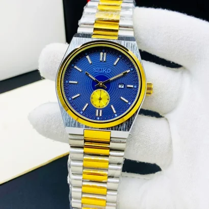 SEKO Down Second Watch, SEKO Stainless Steel Watch, Luxury Men’s Watch Pakistan, SEKO Watch RavaLuxe, Down Second Dial Watch, Premium Watches under 5000
