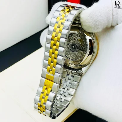 Ustrong semi automatic watch, men’s stainless steel watch, mechanical watches Pakistan, butterfly lock watches, automatic pendulum watch, affordable luxury watches
