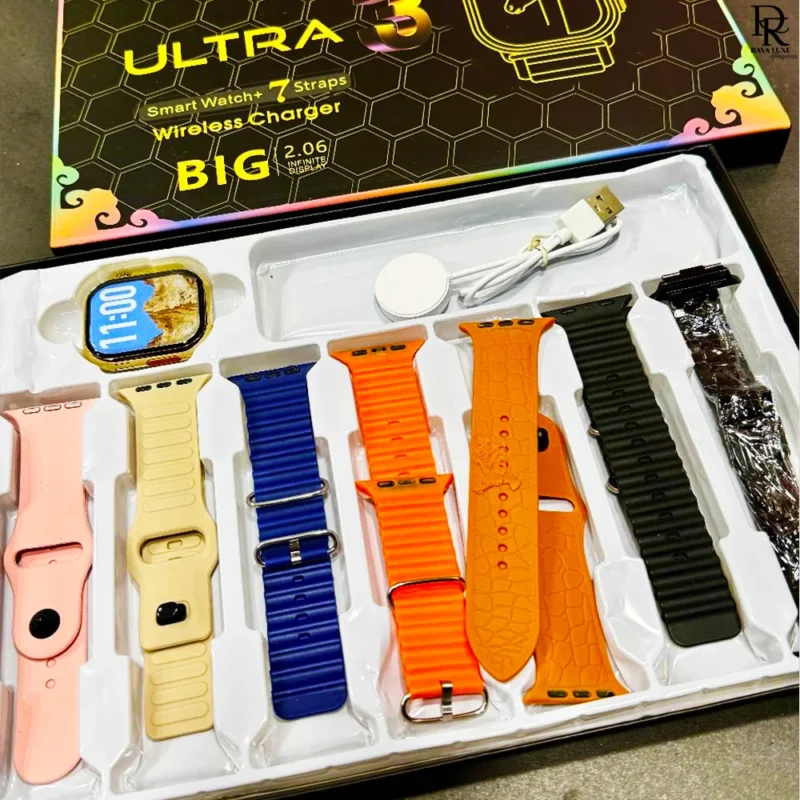 Series X smartwatch, smart watch Pakistan, fitness watch 45mm, smartwatch with wireless charger, ocean strap smartwatch, affordable smart watches, smartwatch bundle