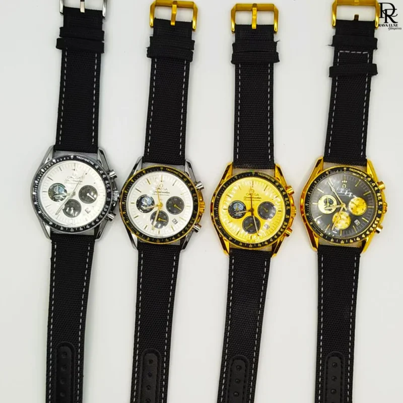 omega speedmaster watch Pakistan, men’s chronograph watch, quartz leather strap watch, luxury watches under 7000, omega replica Pakistan, OMEGA men collection, premium chronograph wristwatch